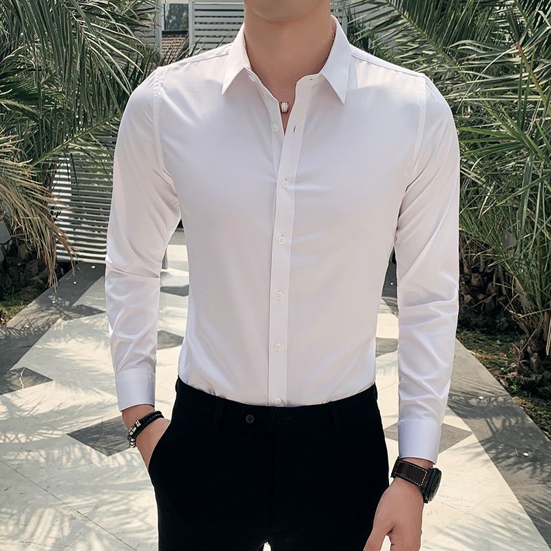 white dress smart casual