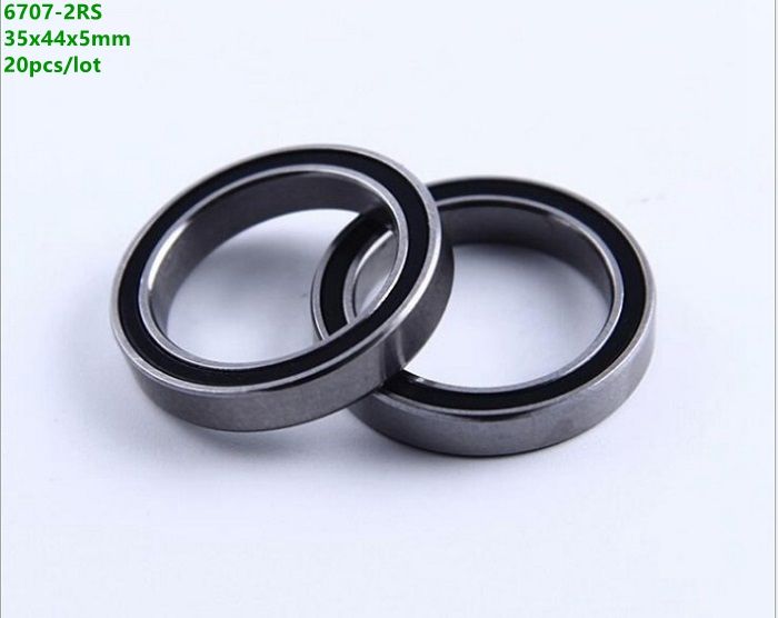 6707RS 35mm x 44mm x 5mm Sealed Cartridge Bearing 