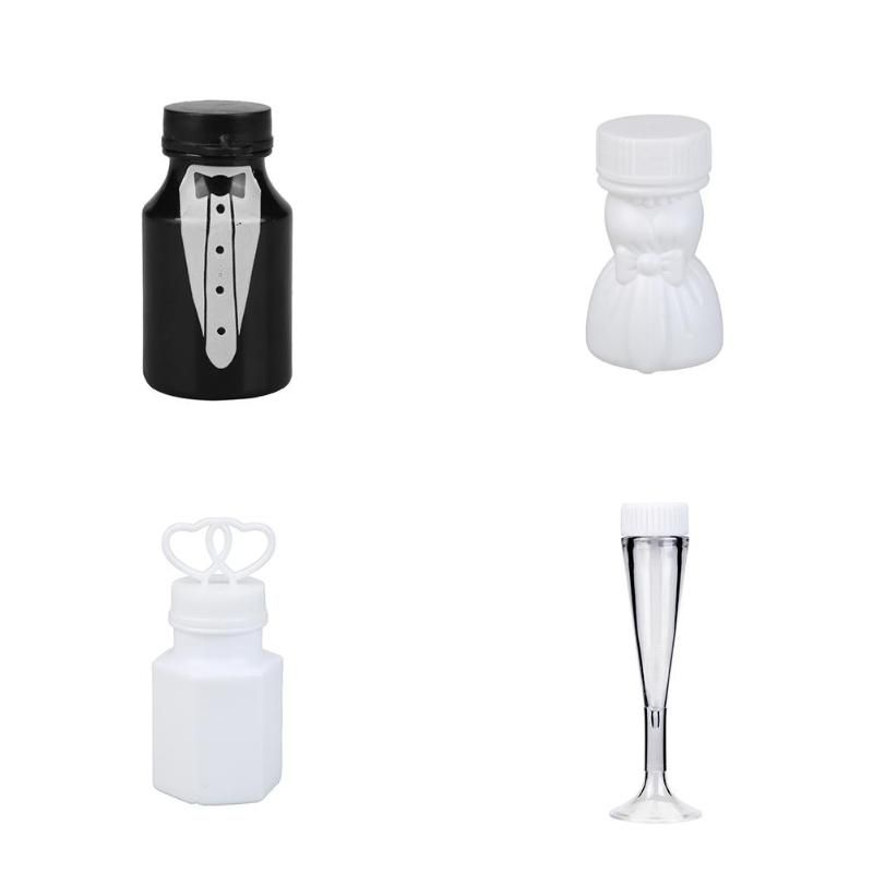 Empty Bubble Soap Bottles Wedding Birthday Party Decoration