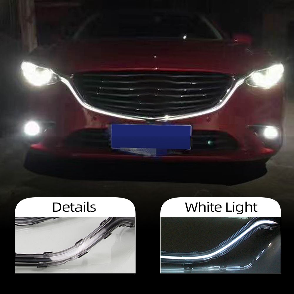 LED GRILLE Light For MAZDA6 Mazda6 ATENZA 2016 2017 2018 LED DRL Grille