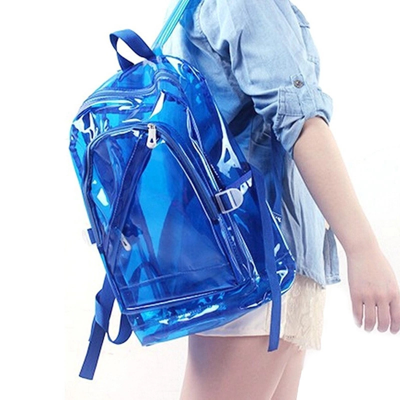 Clear Backpack For Girls Small Mini PVC Transparent Backpacks Plastic Kids Teen
