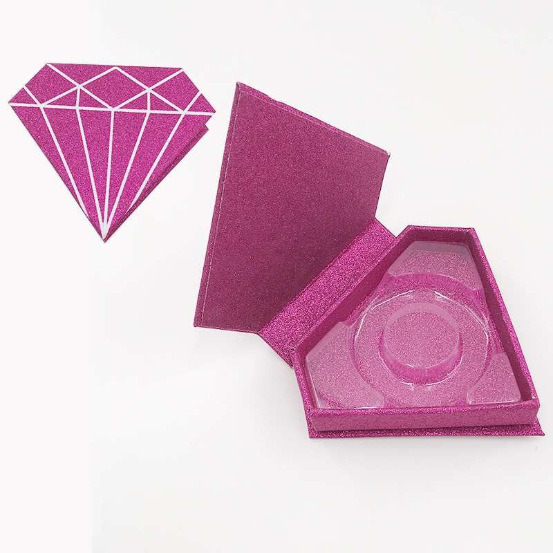 rosa scatola rosso diamante