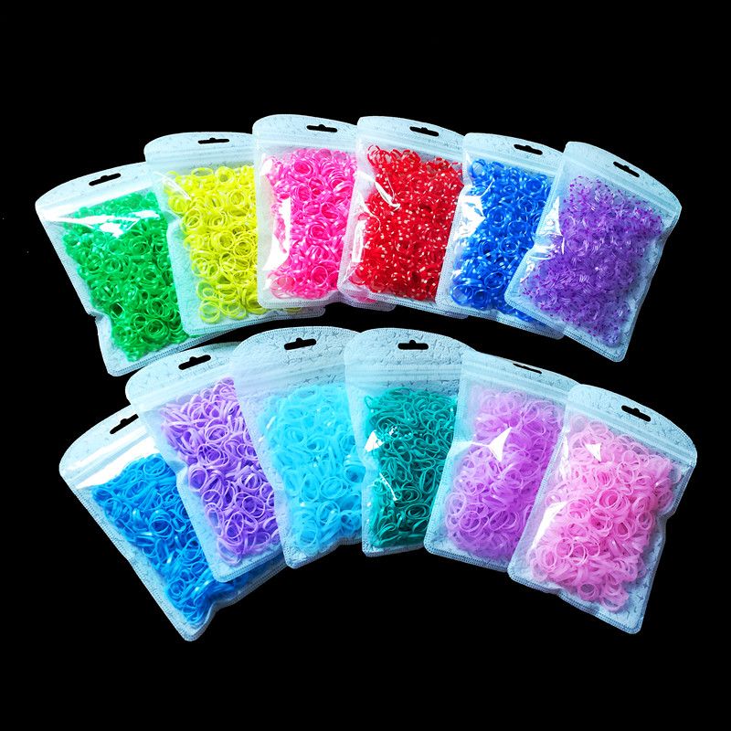 2mm Pet TPU Grooming Rubber Band Dog Headwear Dog Teddy York Rubber