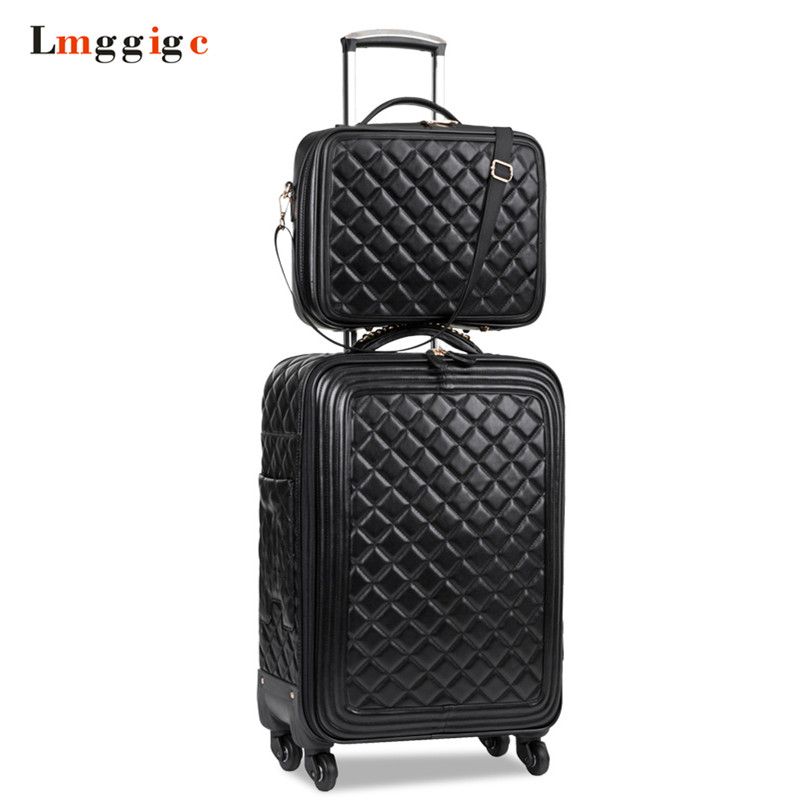 leather luggage sets
