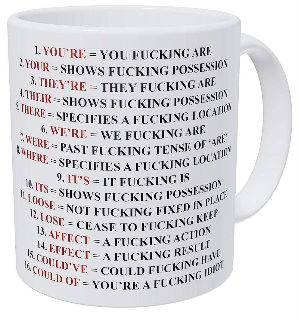 English Grammar Police Teacher Funny Coffee Mug Big Ceramic Coffee Mugs Big Coffee Cups Mugs From Lgqin 10 06 Dhgate Com