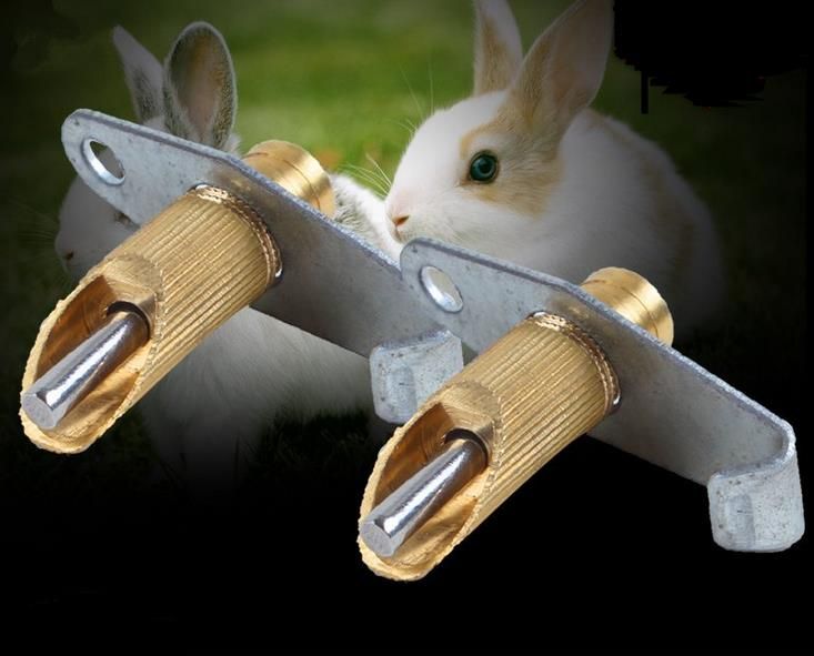 Nipple Water Feeder Drinker Waterer For Rabbit Nipple Drinker
