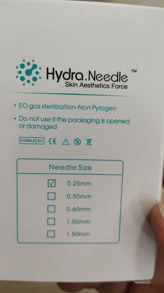 0.25mm needle length