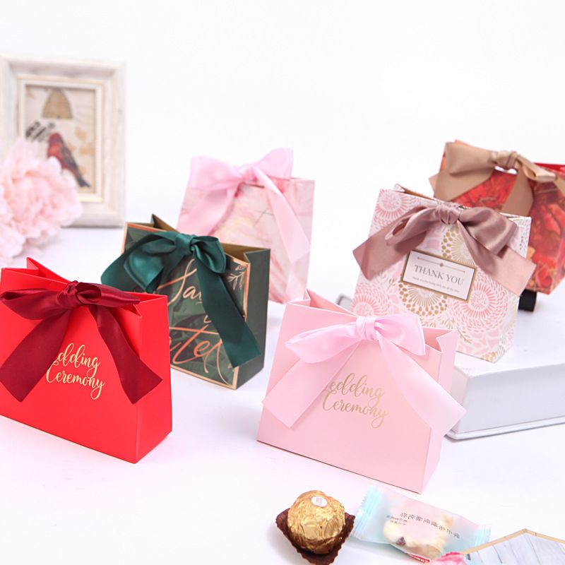 pink candy boxes