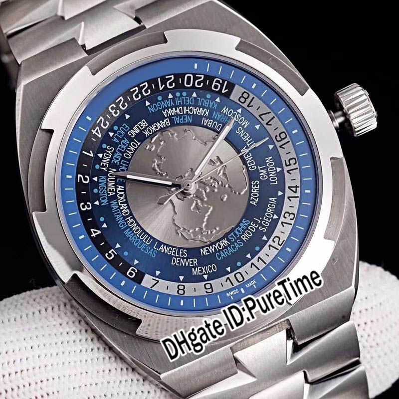 Acquista Best Edition Overseas World Time 7700V / 110A B172 Cassa In  Acciaio Argento Bianco Grigio Blu Quadrante Cal.5100 Mens Mens Orologi  Automatici Puretime E05a1 A 296,34 € Dal Puretime | It.DHgate.Com