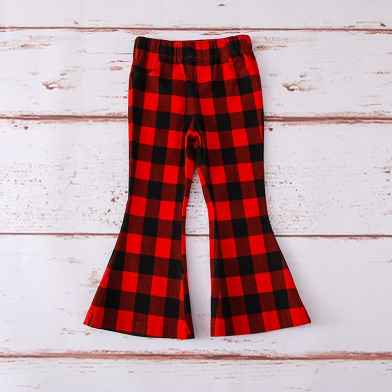 Acquistare Pantaloni Da Bambina In Cotone Scozzese Da Bambina Abbigliamento  Da Bambino Pantaloni Flare Elastico Di Moda Pantaloni Da Bambino Rossi  Casuali Neonati Economico | Consegna Veloce E Qualità | DHgate Italy