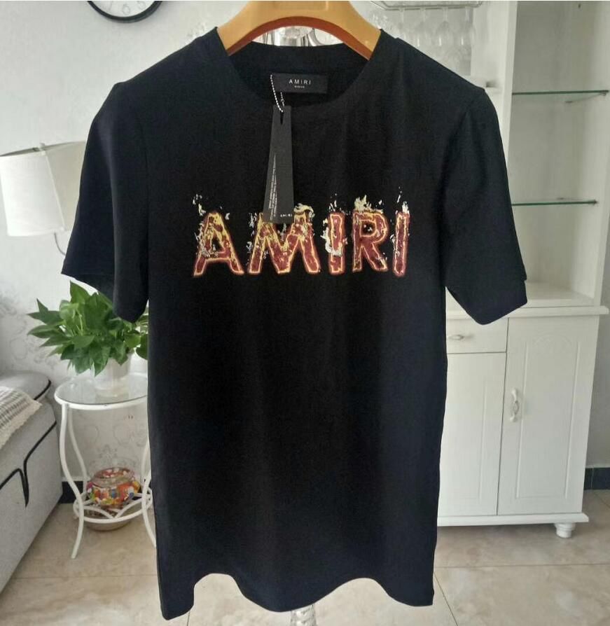 Classic Letters 2xl/Amiri Shirt Fire 