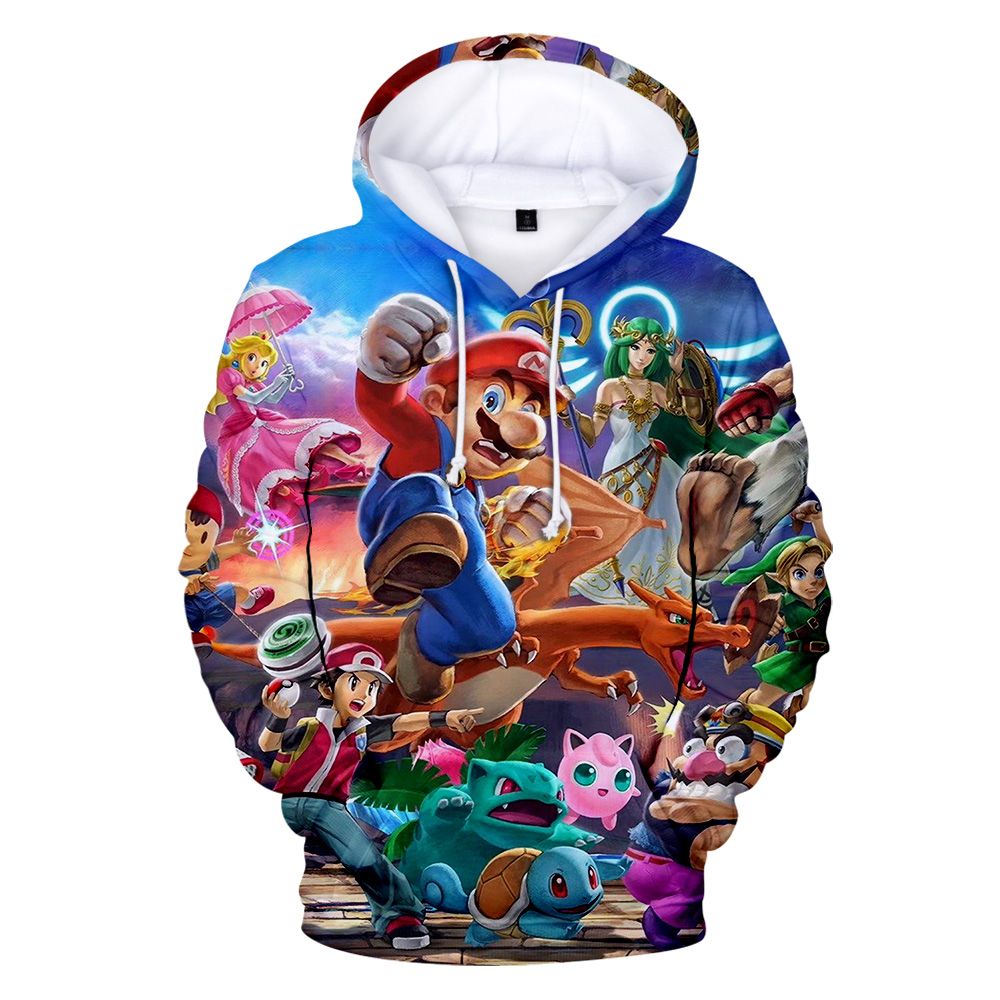 2020 Super Smash Bros Ultimate 3d Hoodies Men Women Winter Sweatshirt Pullovers Full Print 3d Hoodies Tops Boys Girls Oversized Coat From Boniee 22 63 Dhgate Com