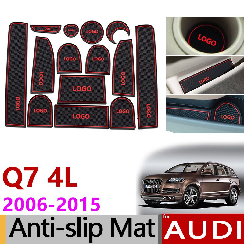 AUDI q7 4l Tappetini Anno 2006-con logo