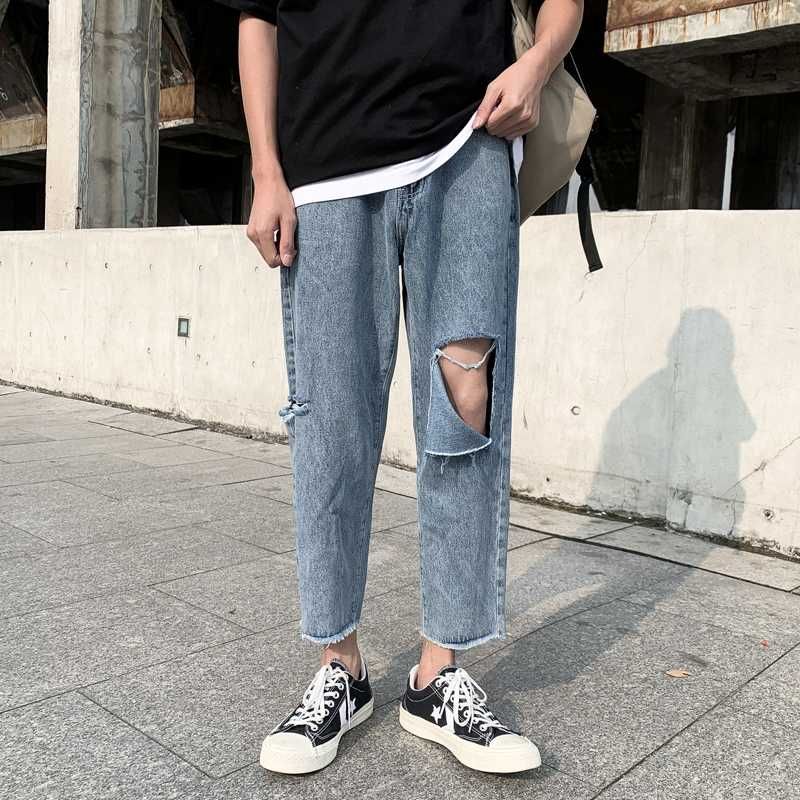 Ragged jeans for mens Clearance