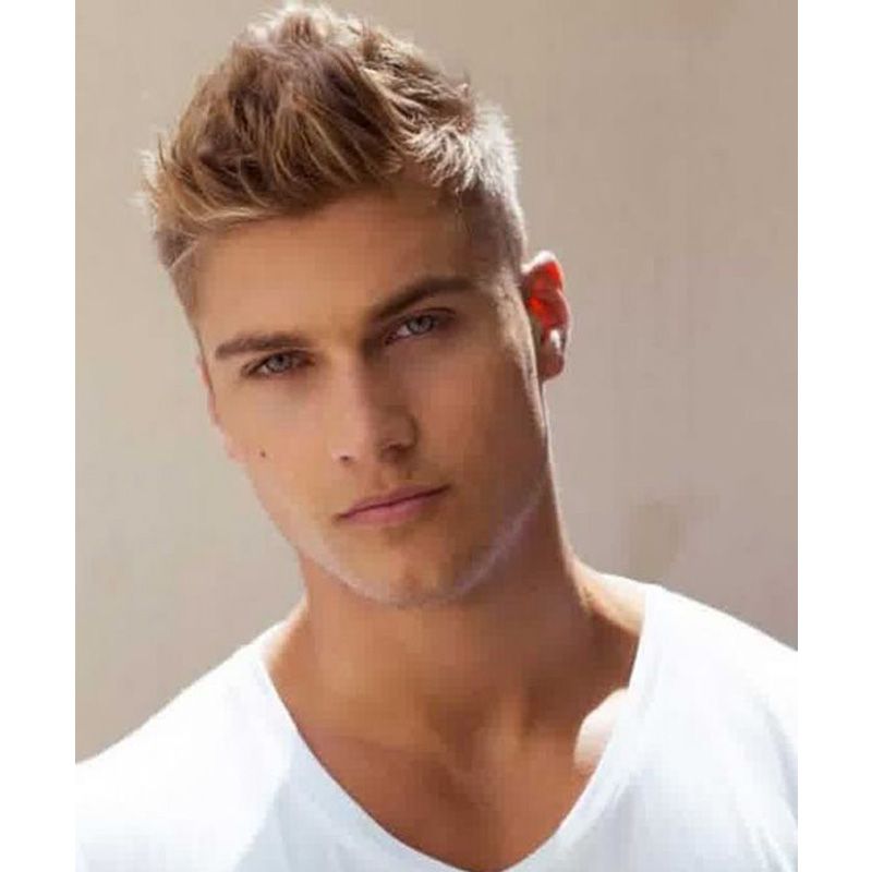 medium brown hair color for men