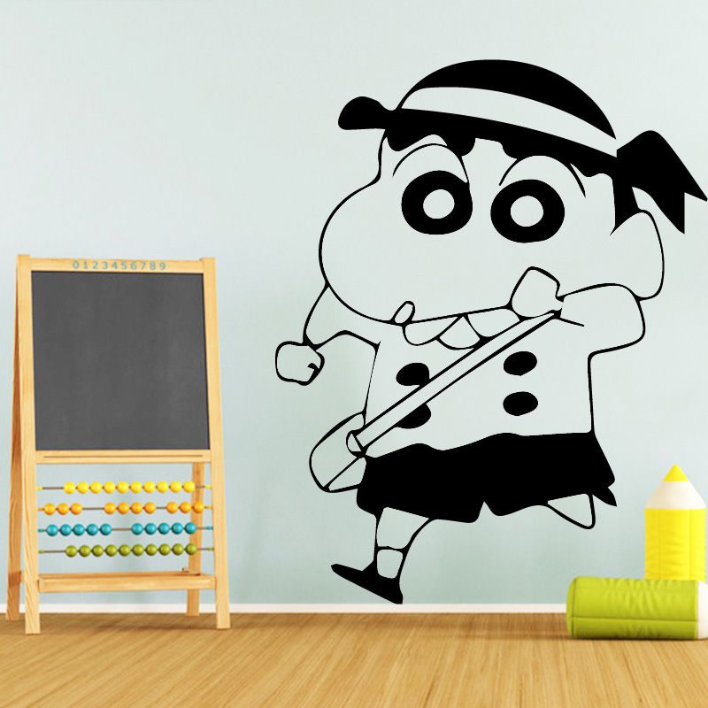 Removable Crayon Shin-chan Wallpaper Home Decoration Wall Sticker Decor Living Room Bedroom Removable Sticker Mural Removable Crayon Shin-chan Wallpaper Home Decoration Wall Sticker Decor Living Room Bedroom Removable Sticker Mural