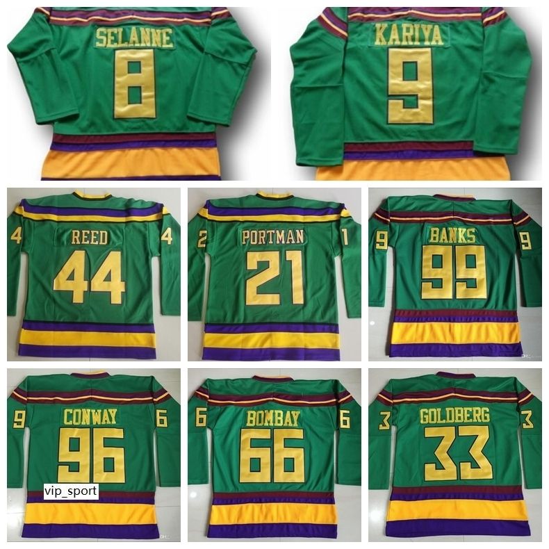 mighty ducks adam banks jersey