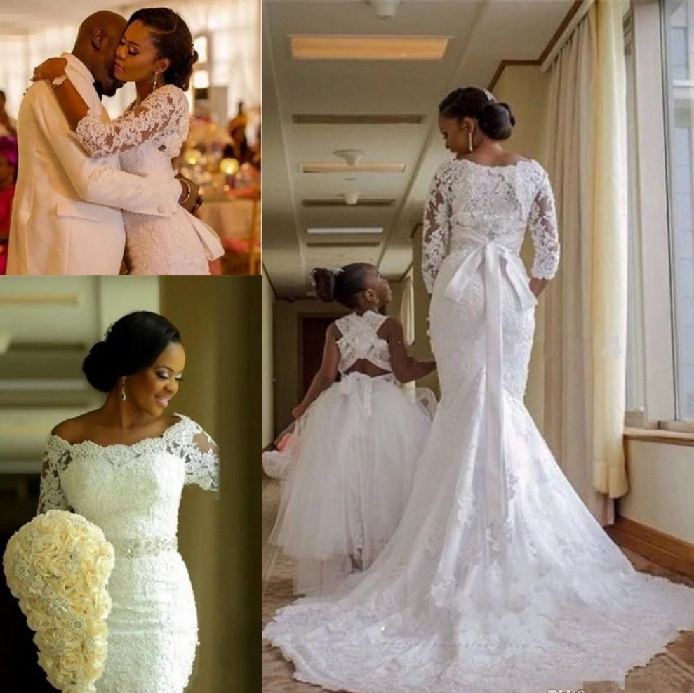 nigerian mermaid wedding gowns