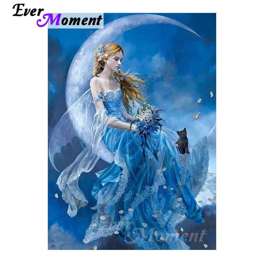 Grosshandel Grosshandel Diamant Stickerei Mond Prinzessin Diamant Mosaik Volle Quadrat Bohrer Kunstwerk Dekoration Diamant Malerei Asf1184 Von Yigu001 22 58 Auf De Dhgate Com Dhgate