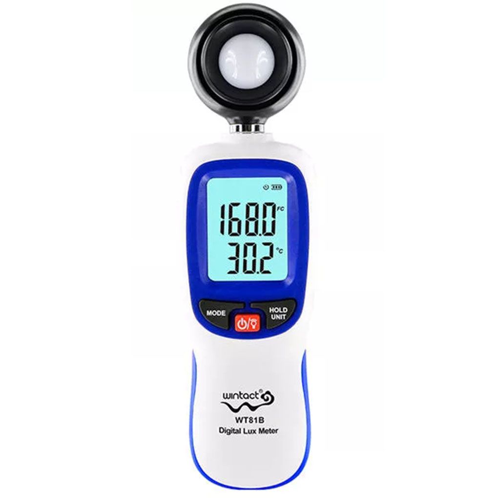 Light Meter Digital Illuminance Meter WT81B Luxmeter Light Meter Tester illuminometer for Engineering,Quality Control
