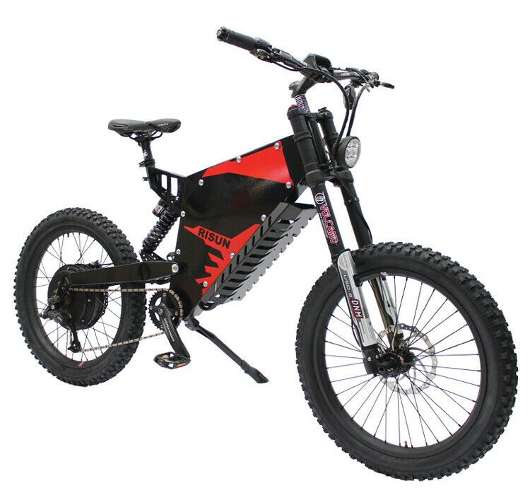 Acquistare Duty Free Risunmotor Ebike 72V 5000W FC 1 Stealth Bomber  Mountain Bici Elettrica Economico | Consegna Veloce E Qualità | It.Dhgate