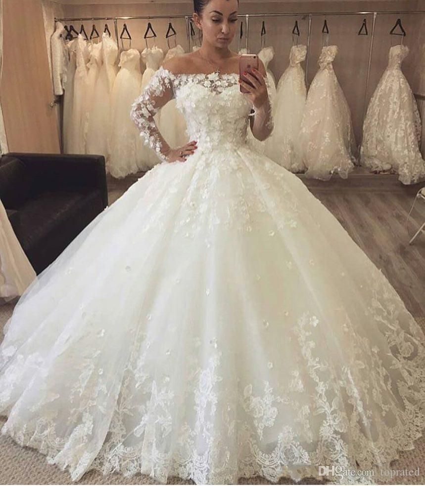 Sexy Ball Gown A Line Wedding Dresses 