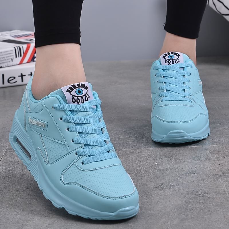 Compre 2018 Nueva Moda Mujeres Planas Zapatillas De Deporte Transpirables  Mujer Cuero Casual Tenis Feminino Sapato Mujer Pisos Zapatillas Mujer A  44,49 € Del Liuxiaomei001 | DHgate.Com