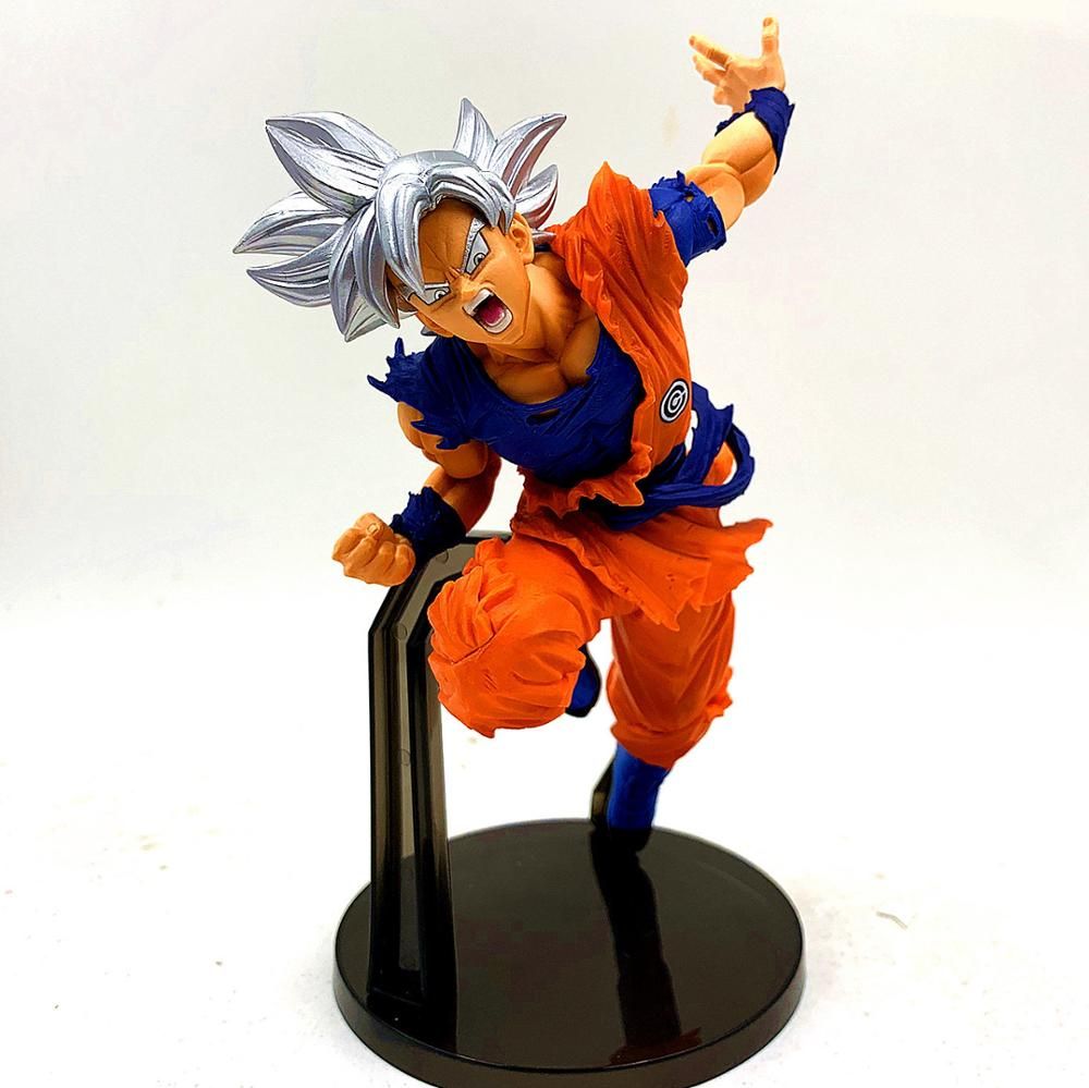 Dragon Ball Super Ultra instinto Son Goku acción del PVC Figuras anime de  Dragon Ball Z Goku Modelo de juguete Figuras DBZ Brinquedos