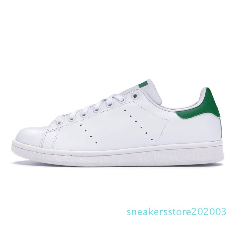 stan smith white red