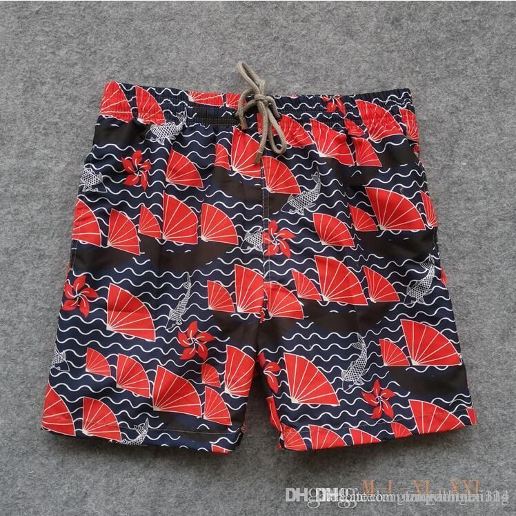 mens printed swim trunks