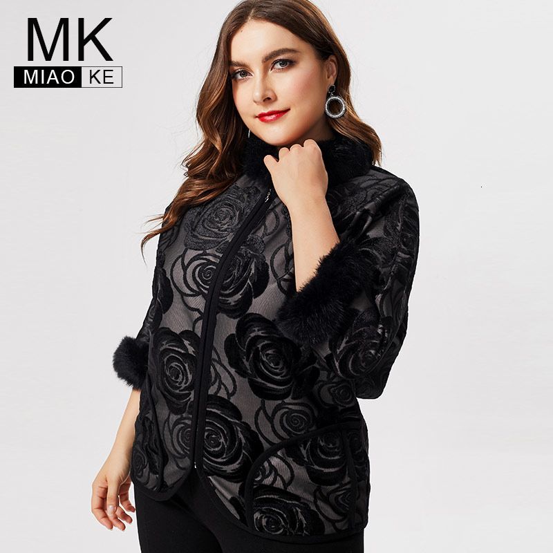 mk plus size coats