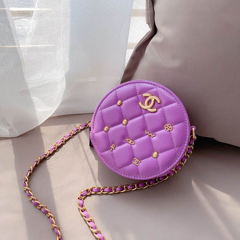 chanel circular handle bolsa