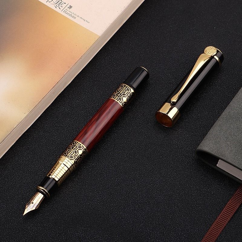 Buy Dropship Products Of High Quality Classical Fountain Pen Wood Grain