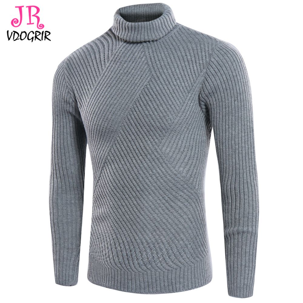 grey turtleneck sweater