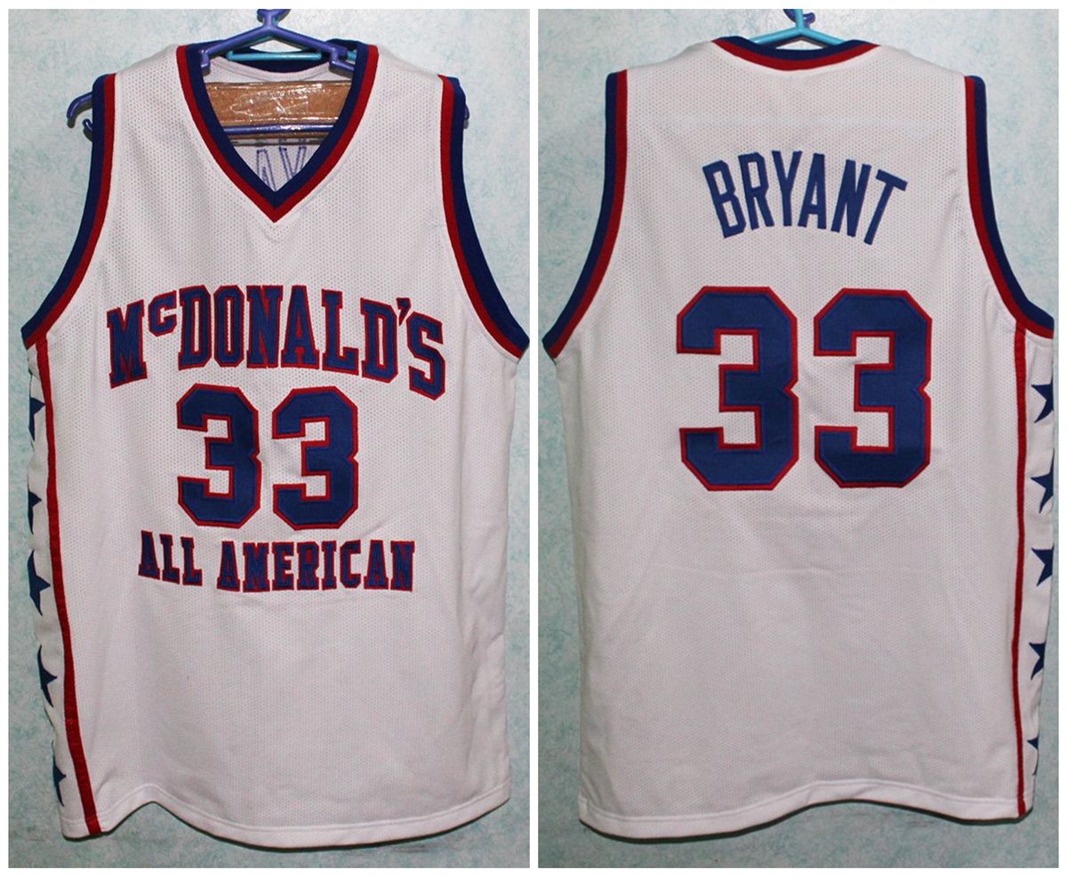 kobe bryant mcdonald's all american jersey