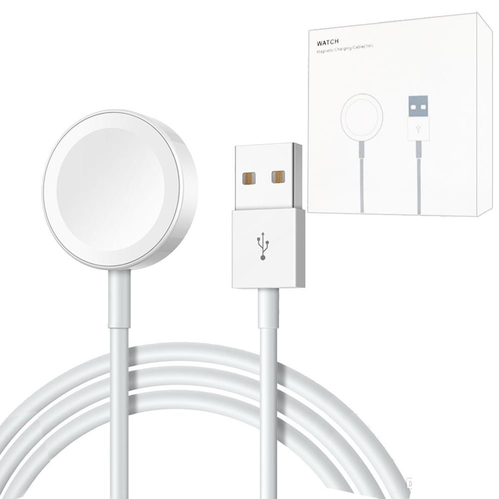Cargador inalámbrico para Apple Watch 7 6 5 4 3 se Series, accesorios para  iWatch, estación de carga USB portátil, cargador para Apple watch|Cargador  de reloj| - AliExpress