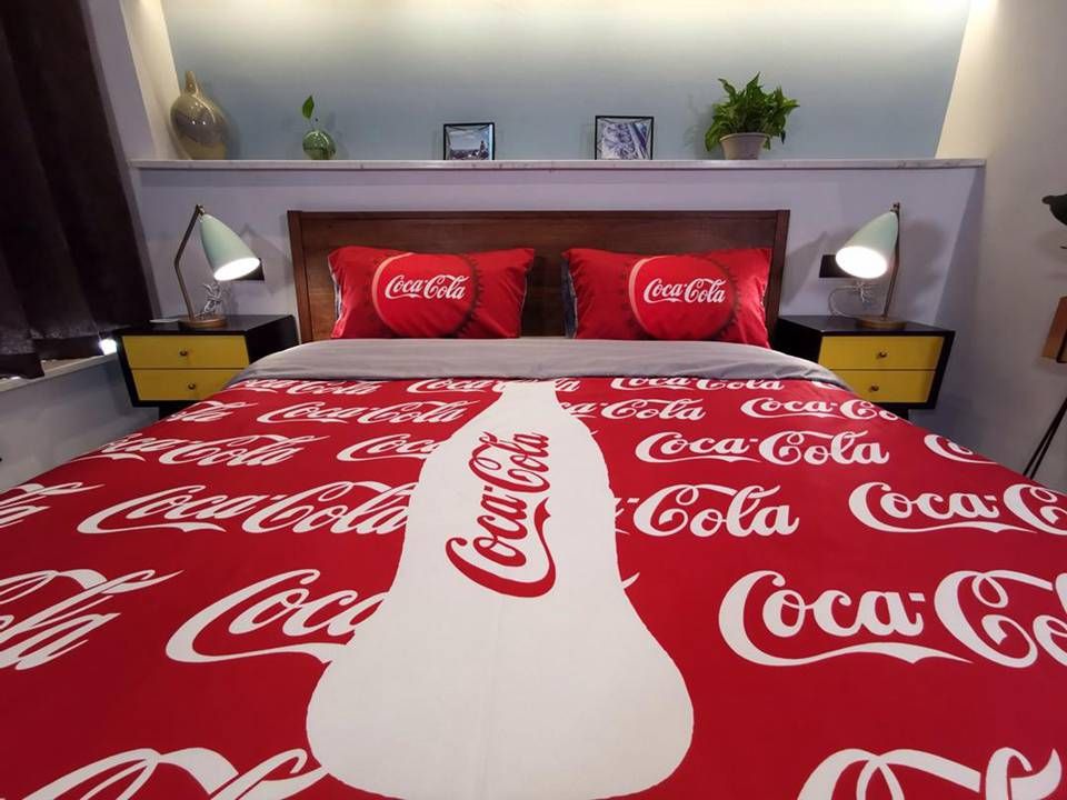 Letter Western Style Bedding Bag Suit High Quality Sheet Bedding