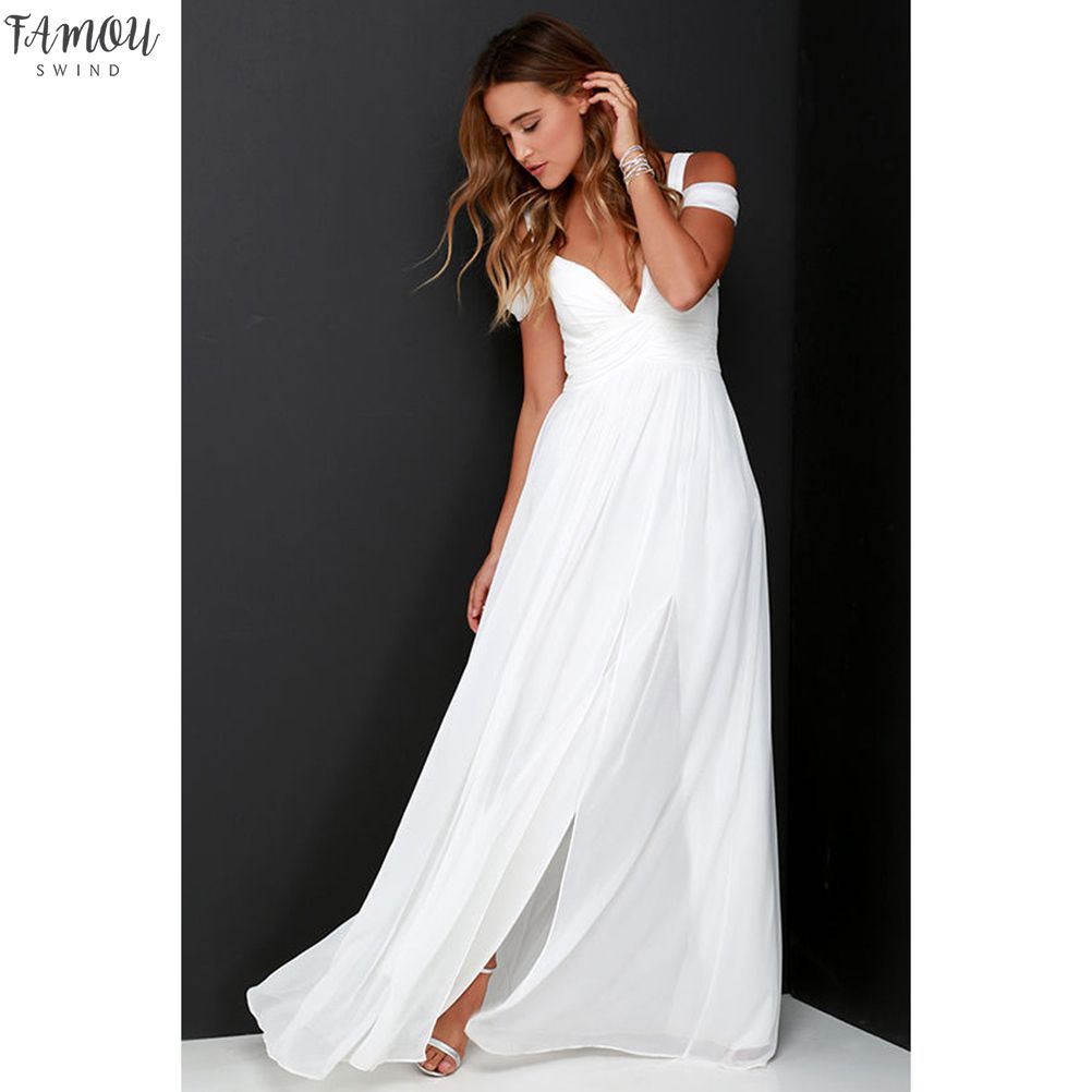 white dress for dinner