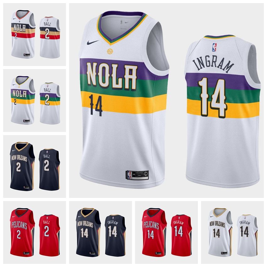 lonzo ball jersey pelicans