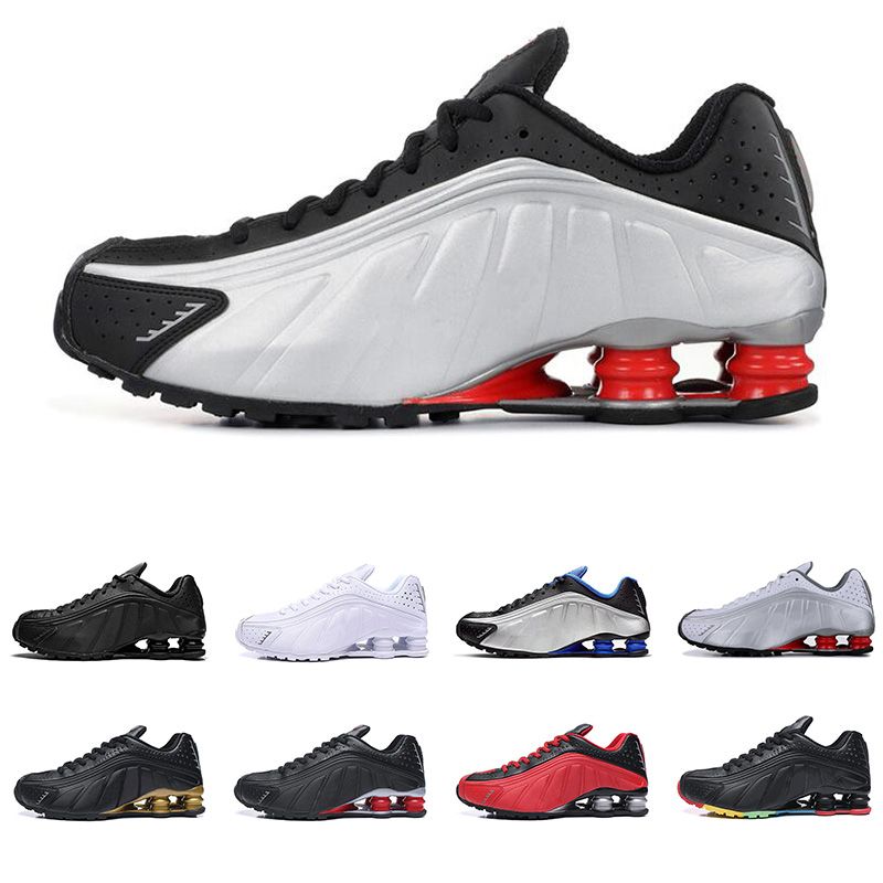Compre 2019 Nike Shox R4 Hombres Mujeres Zapatos Para Correr De Calidad Superior OG Triple Negro RACER BLUE Para Hombre Zapatillas Deportivas De Moda ... Compre 2019 Nike Shox R4 Hombres Mujeres Zapatos Para Correr De Calidad Superior OG Triple Negro RACER BLUE Para Hombre Zapatillas Deportivas De Moda ...
