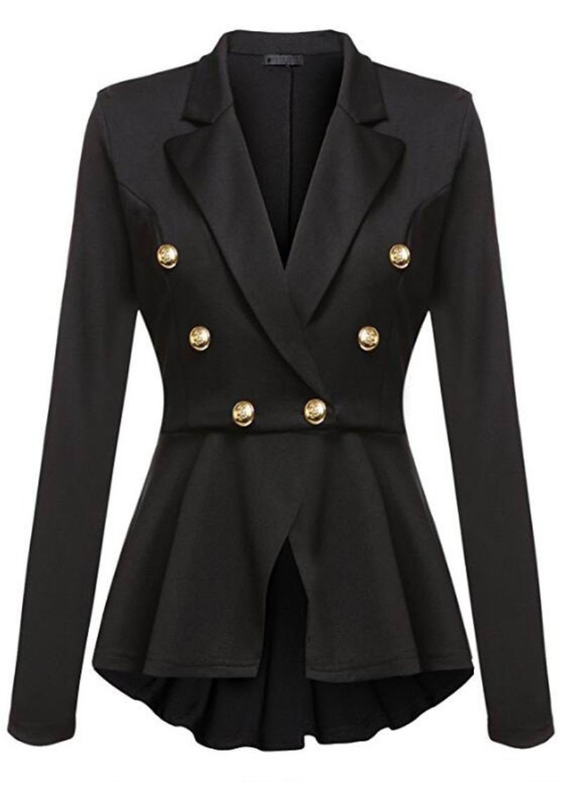 Ladies military blazer top