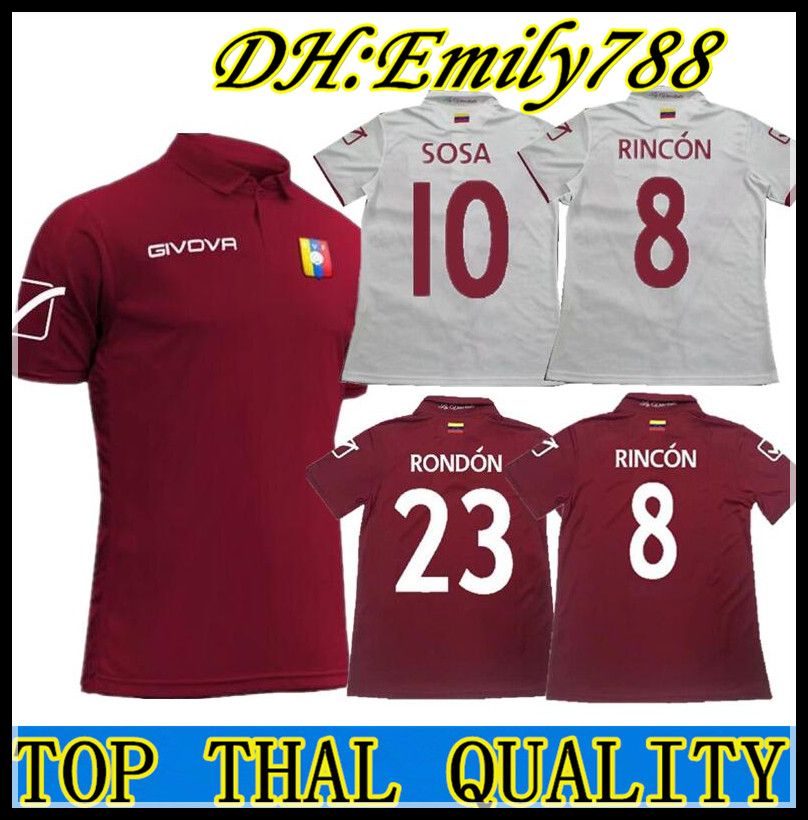 venezuela soccer team jersey