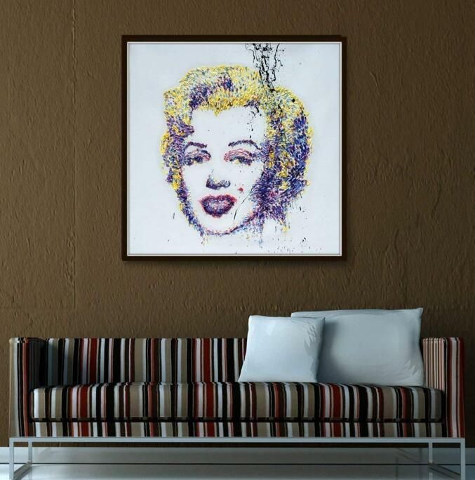 Malen Nach Zahlen Marilyn Monroe Zauber Malerei