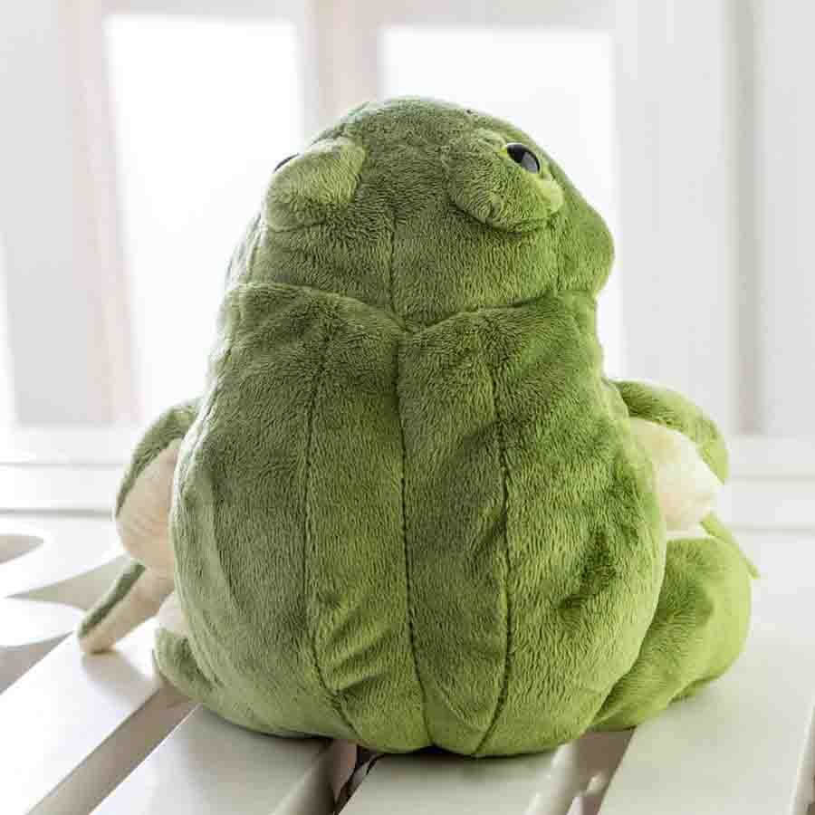 big stuffed frog