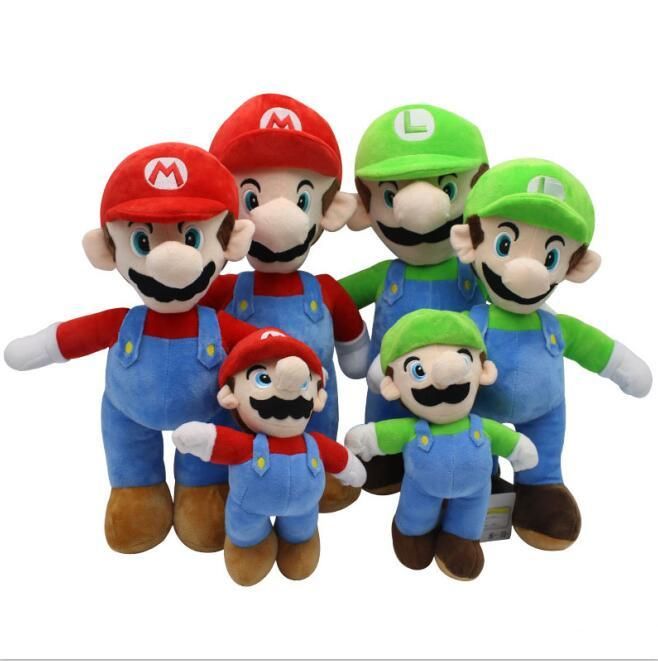 mario brothers plush toys