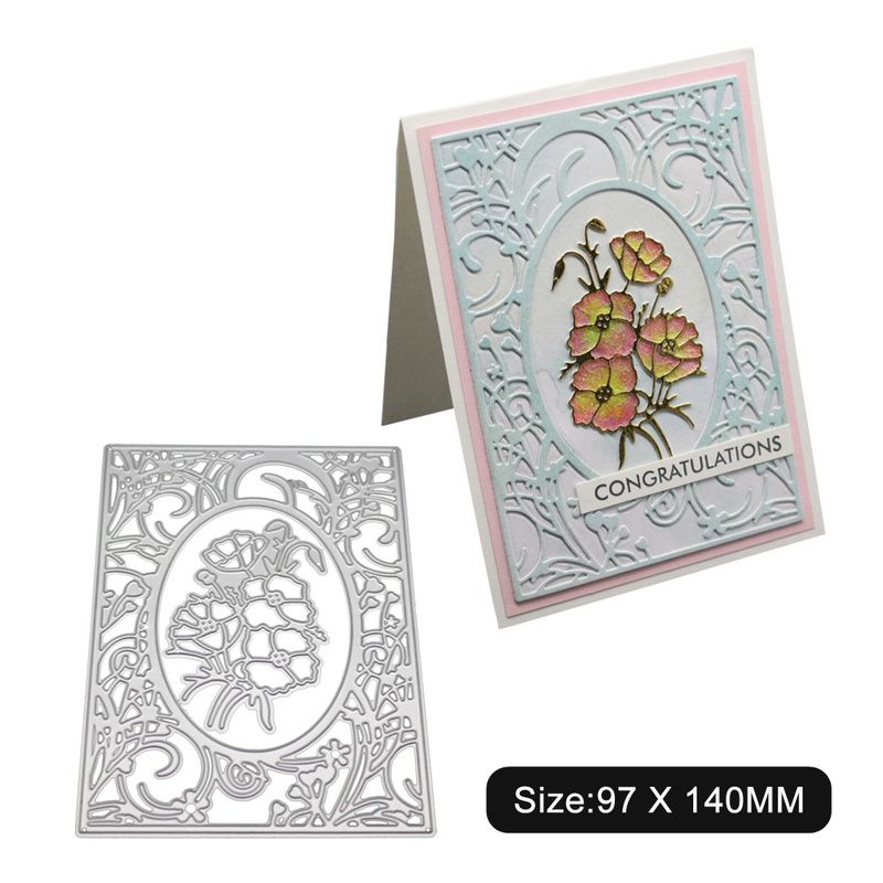Lace Flowers Metal Cutting Dies for DIY Scrapbooking Album Paper Card Craft X