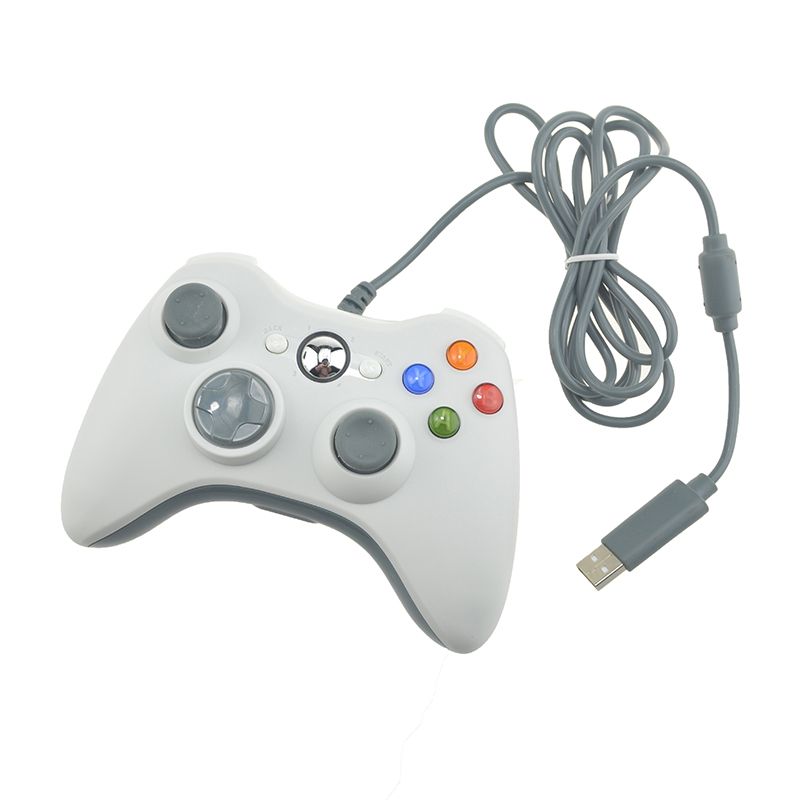 Gamepad cableado USB para joystick del controlador Xbox 360 para controlador oficial de Microsoft