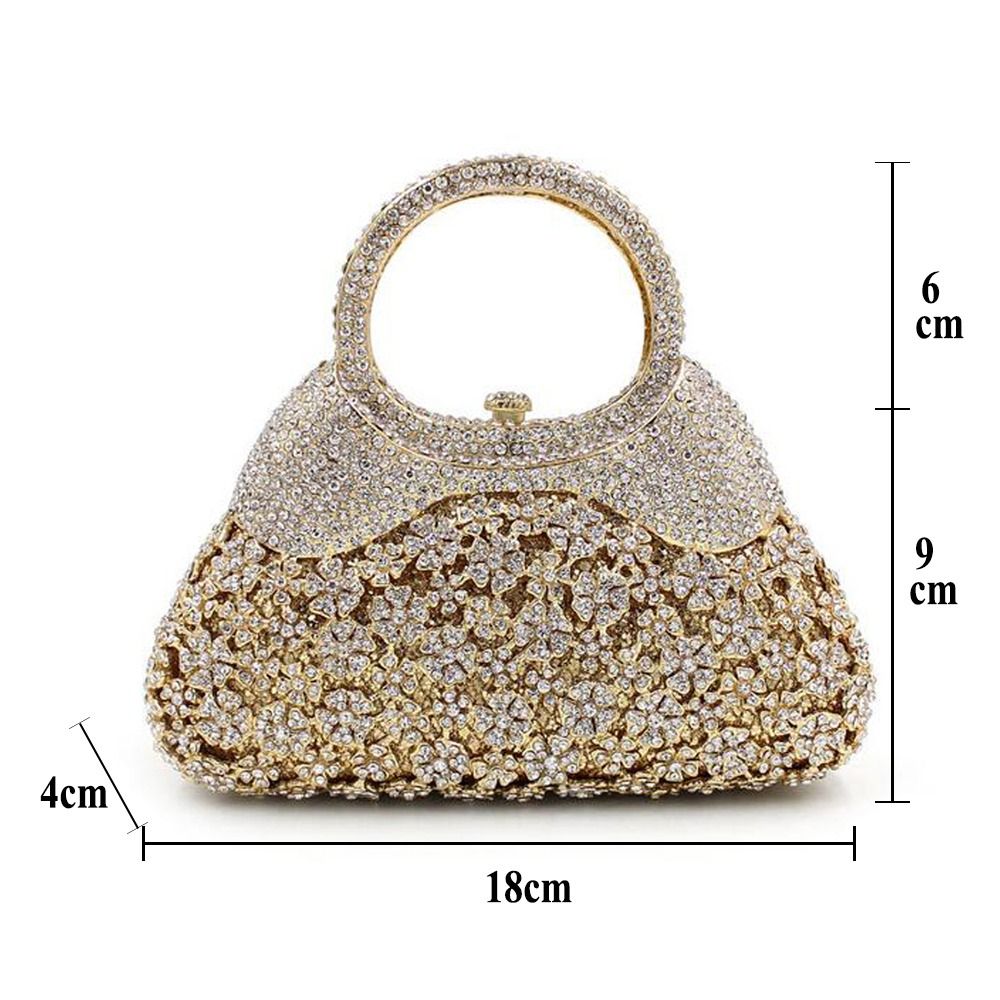 gold diamond bag