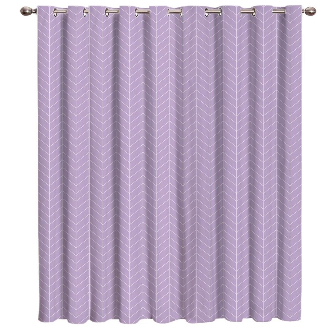 2019 Geometric Herringbone Room Curtains Large Window Window Curtains Dark Bathroom Bedroom Drapes Fabric Swag Treatment From Copy03 31 34