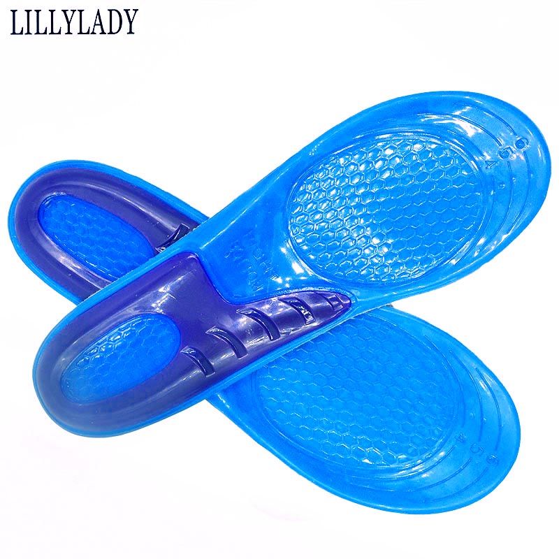 De plantillas del gel para los pies Hombre Mujeres plantillas calzado almohadilla ortopédica